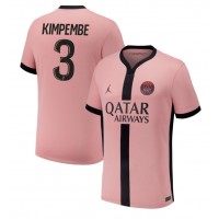 Paris Saint-Germain Presnel Kimpembe #3 Tredjedrakt 2024-25 Kortermet